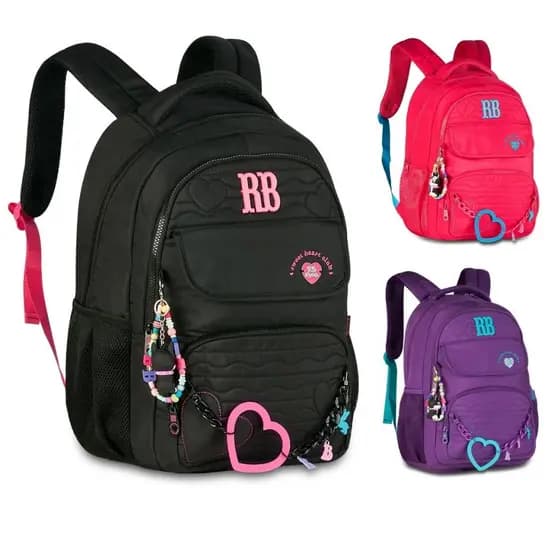Mochila RB Rebecca Bonbon com Miçanga Meninas - Clio Style