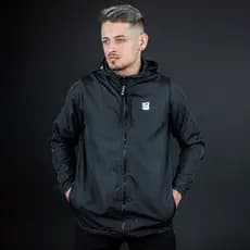 Jaqueta Corta Vento Platinum Masculina Impermeavel Forrada Premium - Black Targ
