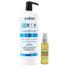 Btx Orghanic Brush 1lt + Óleo de Argan 60ml - Plancton Professional