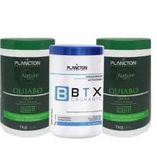 1 Btx Orghanic + 2 Máscara Quiabo 1kg - Plancton Professional