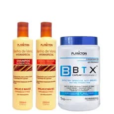 1 Btx Orghanic 1kg + 1 Kit Banho de Verniz 250ml - Plancton Professional