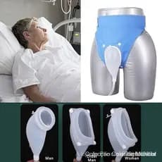 Coletor de Urina de Silicone Masculino Reutilizável Kaciiiy, Urina Feminina Adulta com C Urina L4U5
