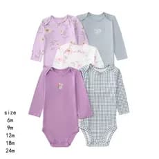 Roupas De Bebê Menina Bodysuit Bebecarters Kit 5SEU