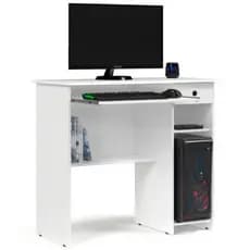 Mesa de Computador com Gaveta espaço para Teclado e CPU Escrivaninha Viena