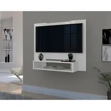 Painel para Tv Smart 50 Polegadas com Prateleira Nicho Quarto Sala Veneza