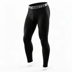 Calça Térmica Segunda Pele Academia Masculino Proteção UV50+ Microfibra PitMonster