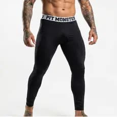 Calça Térmica Legging Masculina Segunda Pele Compressão UV50+ Treino Dia a Dia