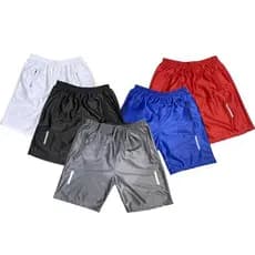 2 Shorts Bermuda Dry Fit Esportiva Treino Com Ziper no Bolso e Bolso atrás