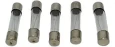Fusível De Vidro 5x20mm 1a 250v Estabilizador Nobreak Filtro de Linha Extensão Aparelhos Elétricos 5x20 Transformador