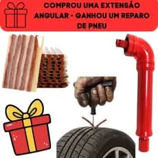 Kit Extensão Angular P Chave De Impacto 1/2 Pol Sgt Tools mecânica automotiva chave de impacto + Brinde Reparo de Pneu