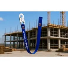 Talabarte Simples Life 6001 NR35 Mosquetão Aço Certificado Anti/quedas Posicionamento Trabalho Em Altura