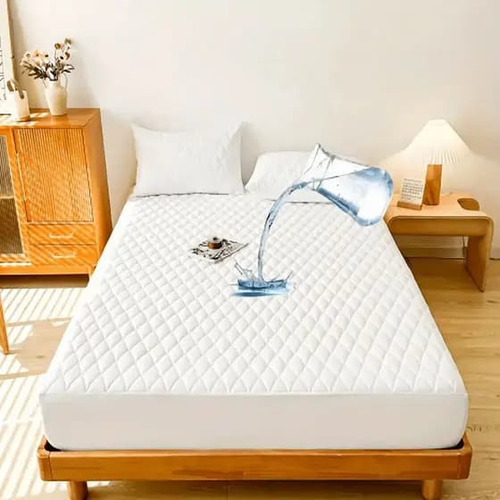Capa Impermeável para Cama com Colchão Queen CASA MOCHI