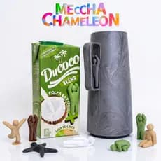 Kit Bonecos Meccha Chameleon Mini Bonecos para Camuflar Esconder Brincar Jogo de Esconde-Esconde