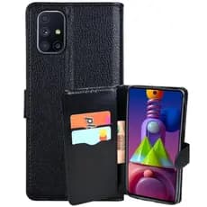 Capa Carteira em Couro Sintético para Samsung Galaxy M51 – Proteção Completa