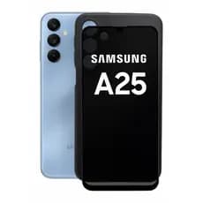 Kit de Proteção Samsung Galaxy A25 - Capa Silicone TPU Aveludada + Pelicula de Privacidade 9D