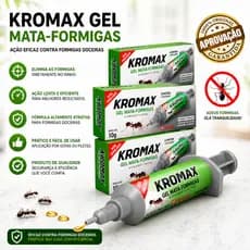 Mata Formigas Inseticida em Gel Elimina Na Hora Sem Cheiro Poderoso Veneno Doceira e Jardim