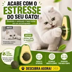 Brinquedo Para Gatos Abacate Catnip