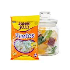 Balas De Algas Marinhas Sweet Jelly Sabor Frutas 200/500/1000g