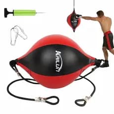 Bola de velocidade pendurada boxe com corda elástica treino esquiva reflexo muay thai equipamento de treino residencial