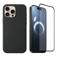 Película Vidro Temperado 3D Proteção Total iPhone X XS 11 12 13 14 15 16 Pro Max Premium