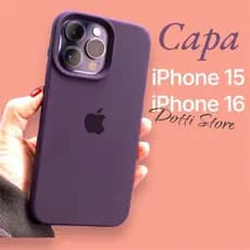 Capa Silicone Aveludada Premium Para iPhone 15 15 Pro 15 Plus 15 Pro Max 16 16 Pro 16 Plus 16 Pro Max