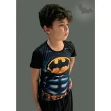 CONJUNTO FANTASIA HERÓI BATMAN INFANTIL ADULTO PARA MENINOS FESTA E CARNAVAL CAVALEIRO DAS TREVAS