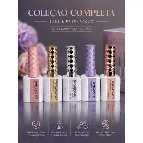 Novos Preparadores de Unhas DAFU PH Balancing Desidratador Primer Ultrabond Super Base Top Coat 15ml