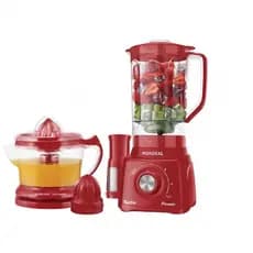 Kit de cozinha Mondial liquificador espremedor vermelho 127W