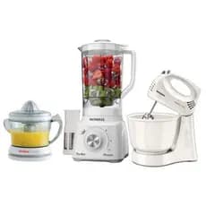 Kit Mondial branco Liquificador batedeira e espremedor 220V