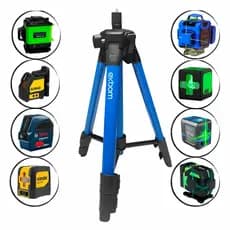 Tripé Para Nível Laser Reforçado Profissional Exbom 1/4 E 5/8