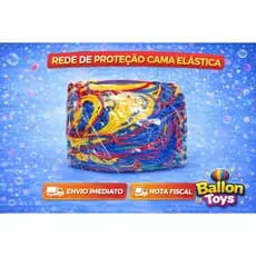 Rede Tela de Proteção Cama Elástica 2,44 Metros