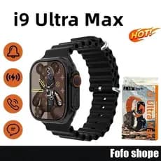 I9 Ultra Max relógio inteligente 2.19 tela HD função NFC monitoramento de saúde