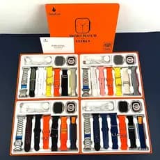 S100 Ultra Novo Smartwatch 7 Em 1 Alças 49mm Tela De Toque Completo Esporte