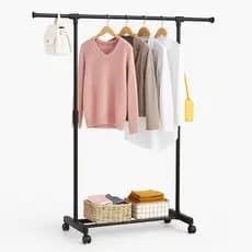 CABIDEIRO ARARA ORGANIZADOR ROUPAS RODINHAS GUARDA ROUPA