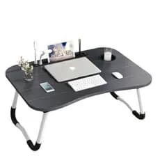 MESA NOTEBOOK COM USB VENTILADOR ILUMINAÇÃO PORTATIL PRETA
