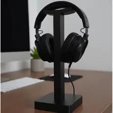 Suporte para headset minimalista