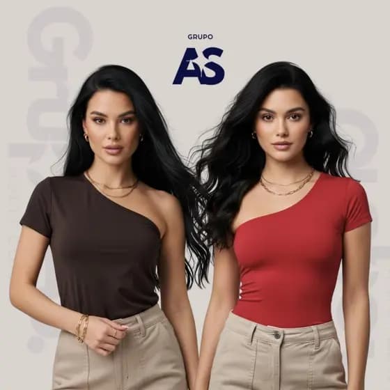 Kit 2 Blusinhas Mula Manca Um Ombro So Casual Elegante