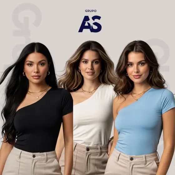 BLUSINHA MULA MANCA CASUAL TRABALHO KIT COM 3 UNIDASDES DIA DIA STREAWEAR