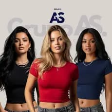 Kit 3 Baby Tee - Cropped Blusinha Casual Ideal Para O Dia a Dia