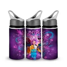 Garrafa Guerreiras do K PoP Huntrix c/ Bico Canudo 600ml