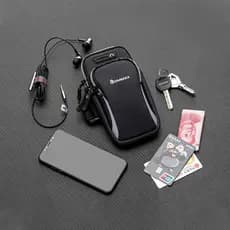 Braçadeira Fitness Esportiva C/ Suporte de Celular Unissex - A123