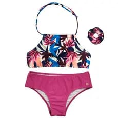 Biquini Juvenil Cropped Meninas Infantil Folhagens Grappin