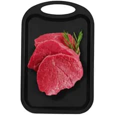 Tábua De Corte Para Carne E Legumes Multiuso Plático Leve E Resistente Com Pegador