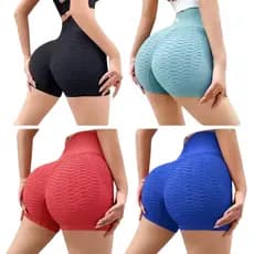 Short Modelador Feminino Cintura Alta Redução de Medidas Segunda Pele para Academia e Treino Tamanho Único