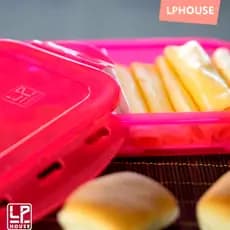 Porta Frios Duplo Plástico Divisórias e Tampa Hermética Com Travas Organizador de Frios Porta Queijo Presunto Salame....
