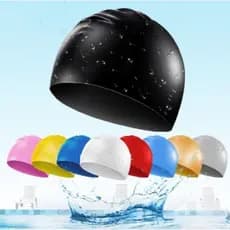(PROMOÇão!!!) Touca De Silicone Para Natação Jovens E Adultos - Promoção