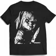 Camisa Boneco Chucky Blusa Filme de Terror Camiseta Moda Treino Academia