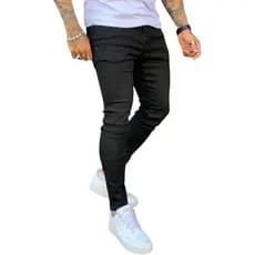 Calça Jeans Masculina Com Estica Muito bonito masculino jeans entrega rrapido