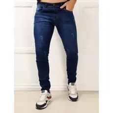 Calça jeans skinny masculino  com elastano