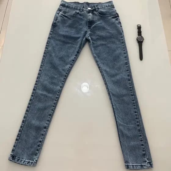 Calça / /Masculina Jeans Premium Tradicional Com Elastano Lycra Calça Jeans Masculina 2